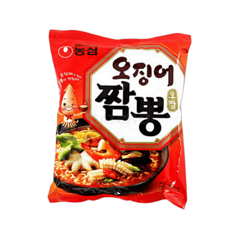 농심 오징어짬뽕 124g, 40개