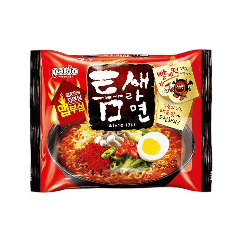 팔도 틈새라면 빨계떡 120g, 40개