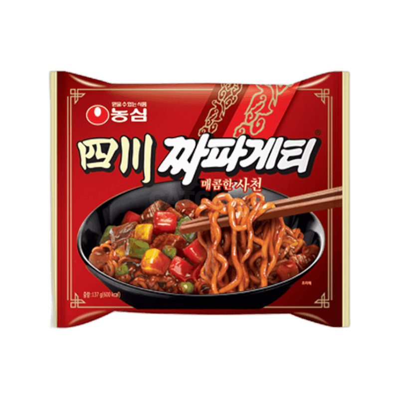 농심 사천요리 짜파게티 137g, 20개