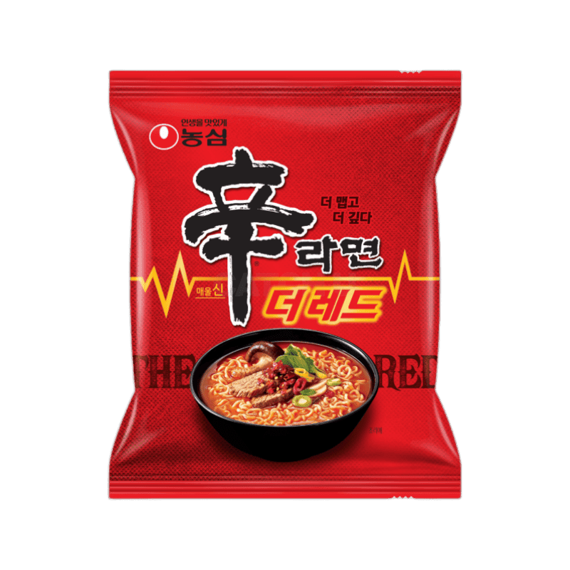 농심 더레드 신라면  125g, 32개