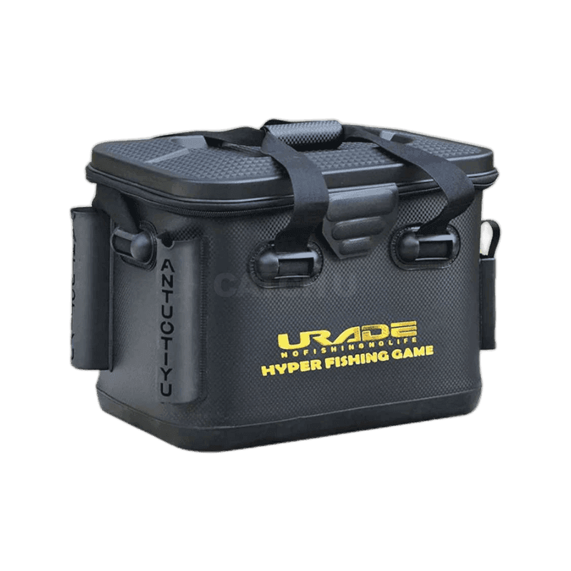 다용도 물고기 중형 대형 칸막이 상자 낚시 슬링백 검은색 보조가방 편조 하드케이스