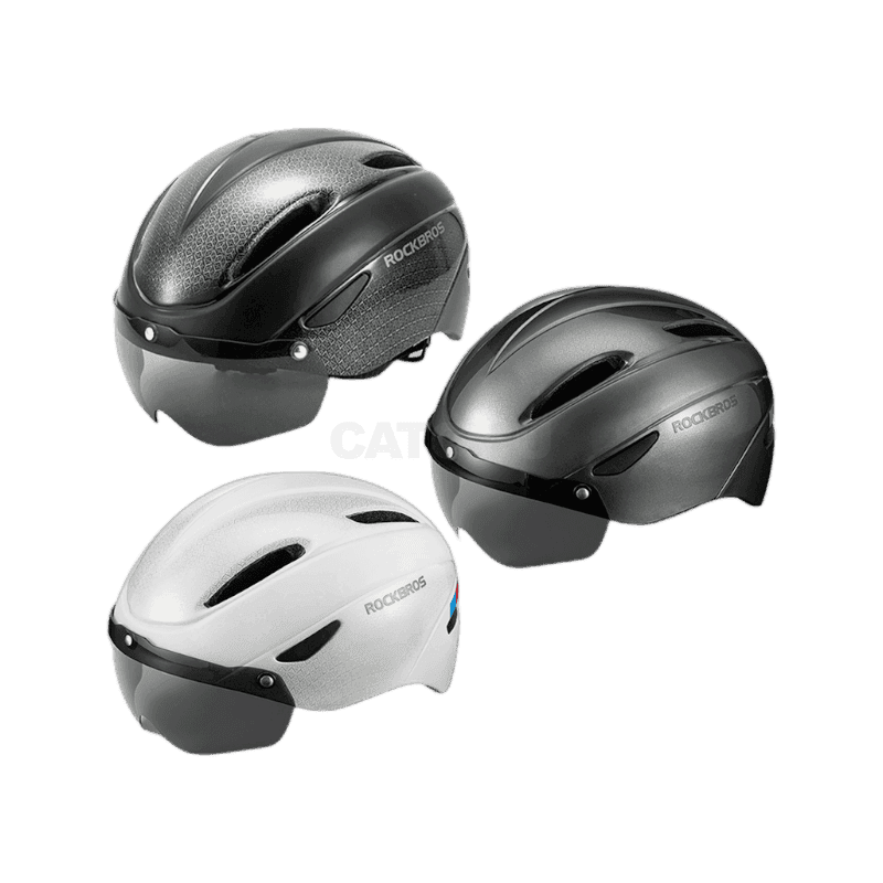 락브로스 고글 일체형 자전거 헬멧 WT-018S