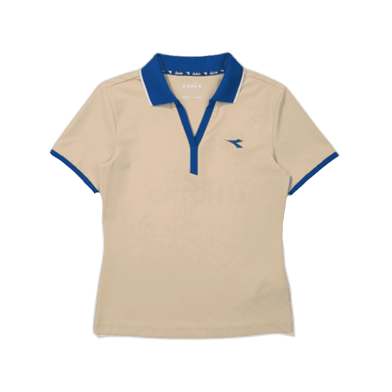 디아도라 클래식 테니스 카라 반팔 티셔츠 우먼 D5222TTS50-BGL