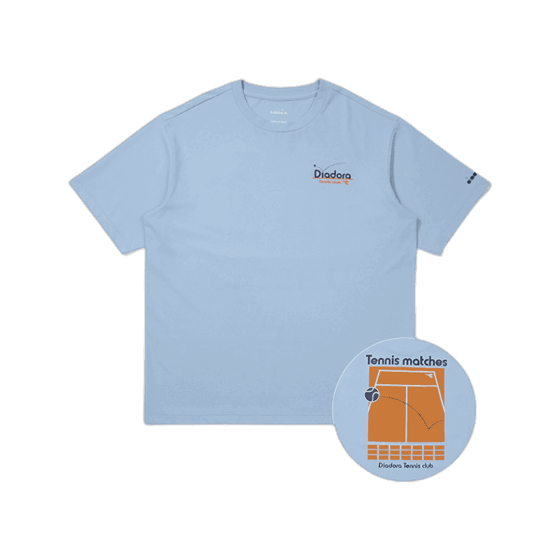 디아도라 AIRTEX 테니스코트 반팔 티셔츠