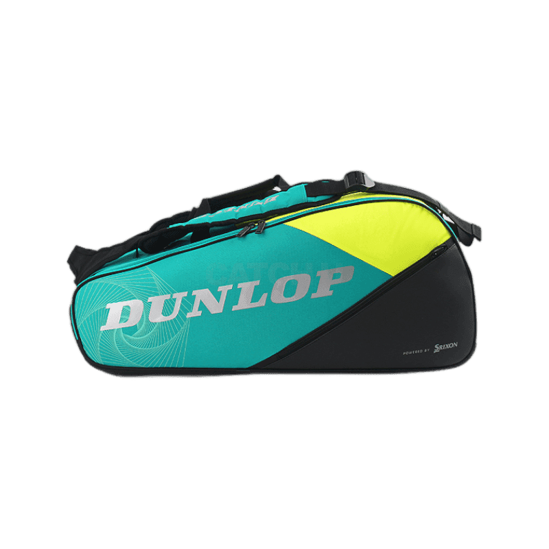 던롭 25 퍼포먼스 8RKT 라켓백 TEAL BK YL 10364023