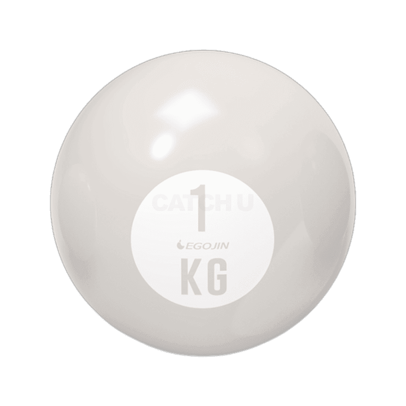 이고진 토닝볼 1kg 밀크브라운 필라테스 웨이트볼 요가용품