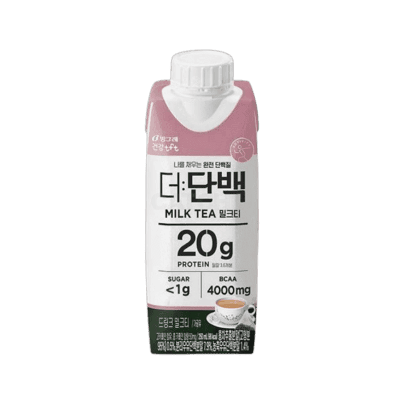 더단백 프로틴 드링크 밀크티 250ml, 18개