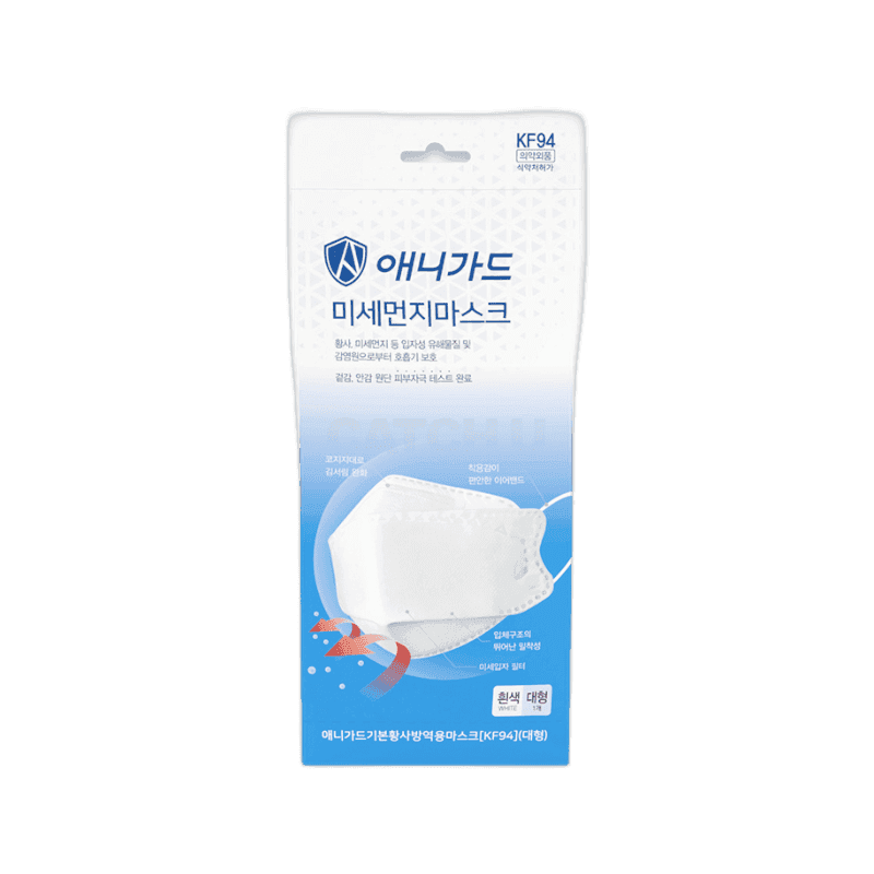 E&W 애니가드 미세먼지 마스크 KF94 대 100개