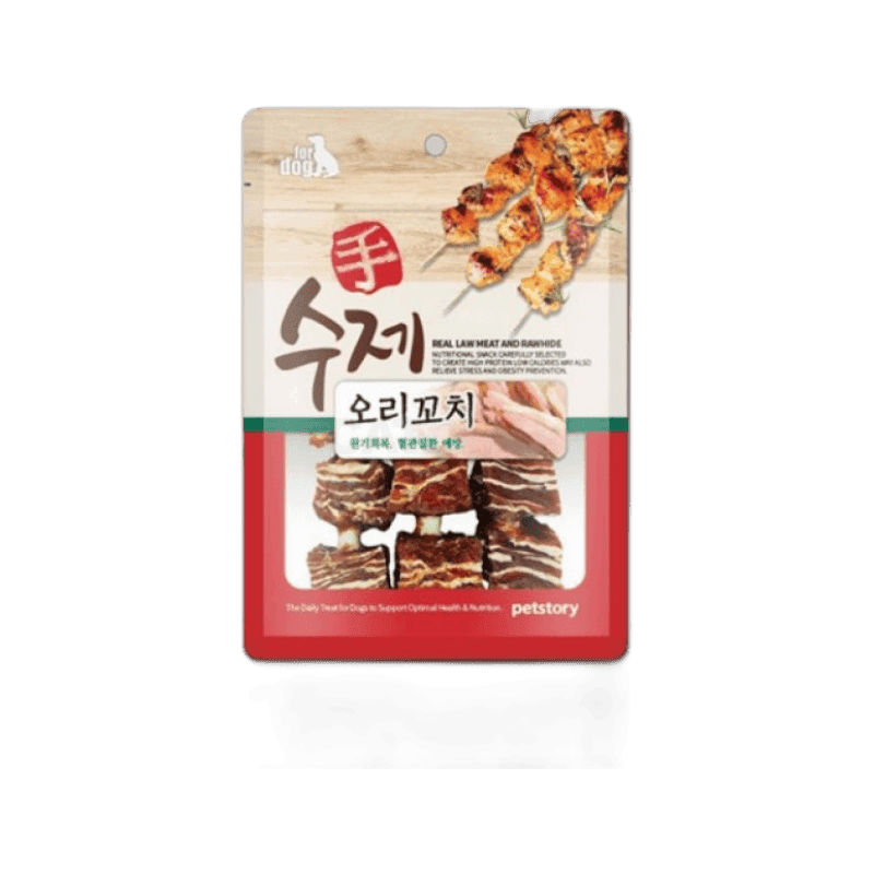 펫스토리 수제 오리고기 꼬치 90g, 10개