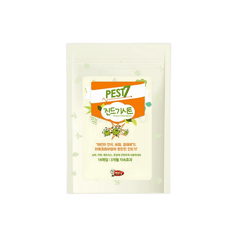 페스트세븐 진드기퇴치제 콘트롤패치 16개 1개