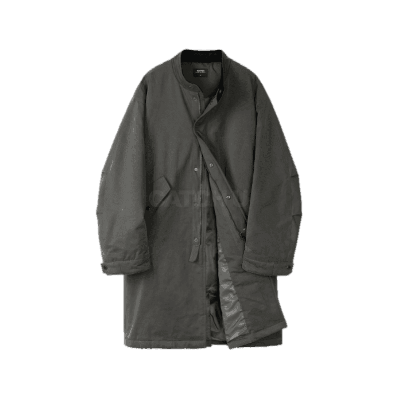 토피 롱패딩 오버핏 클래식 롱 파카 CHARCOAL 513993