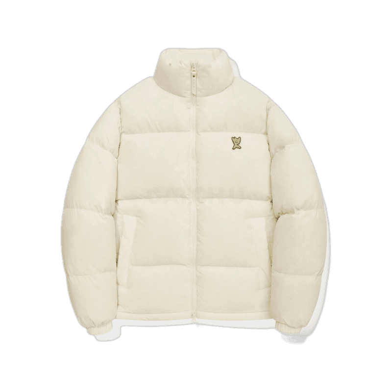 와키윌리 솔리드 다운 퍼핀 숏푸퍼 크림 MG2404DP01CM