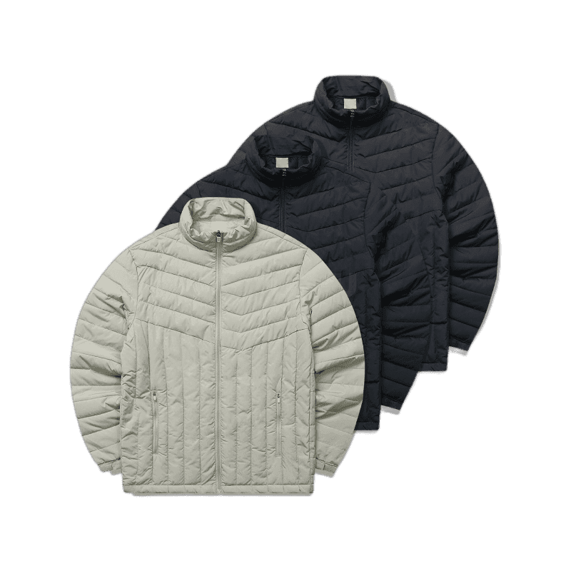 화이트빌딩 남자 경량패딩 남성 블루종 숏패딩 초이스