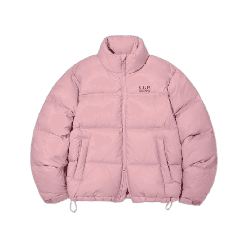 코드그라피 24년Ver RDS 에센셜 덕다운 푸파 숏패딩페일