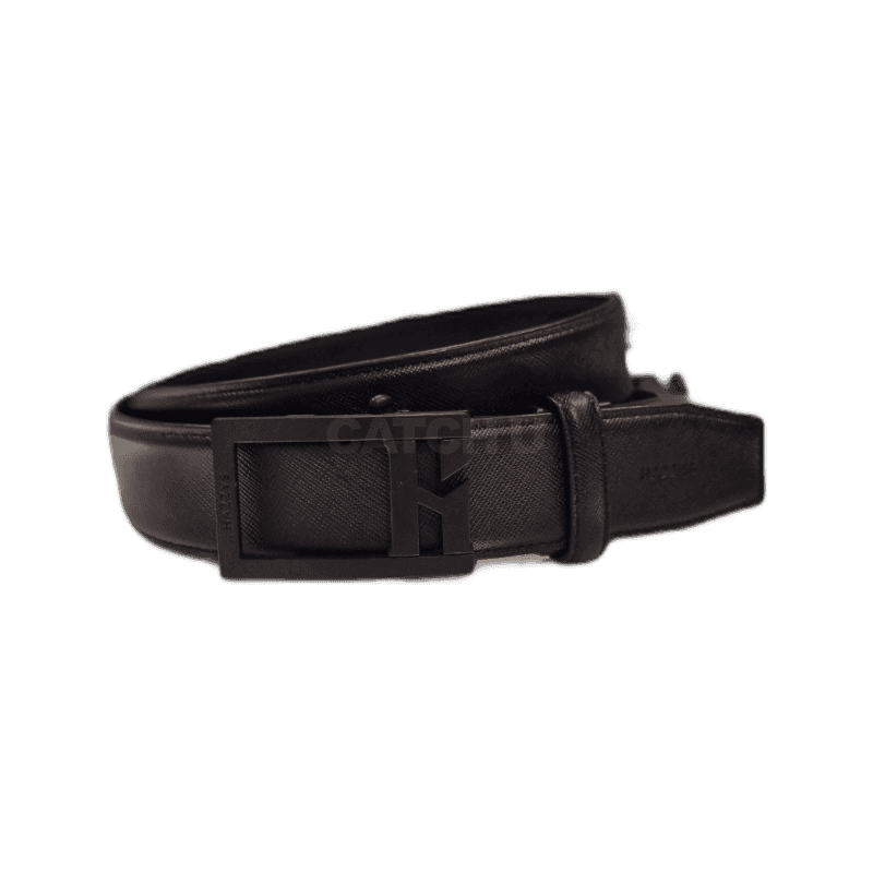 헤지스 헤지스핸드백 가죽 퍼피 로고 자동 벨트 HJBE5E855BK