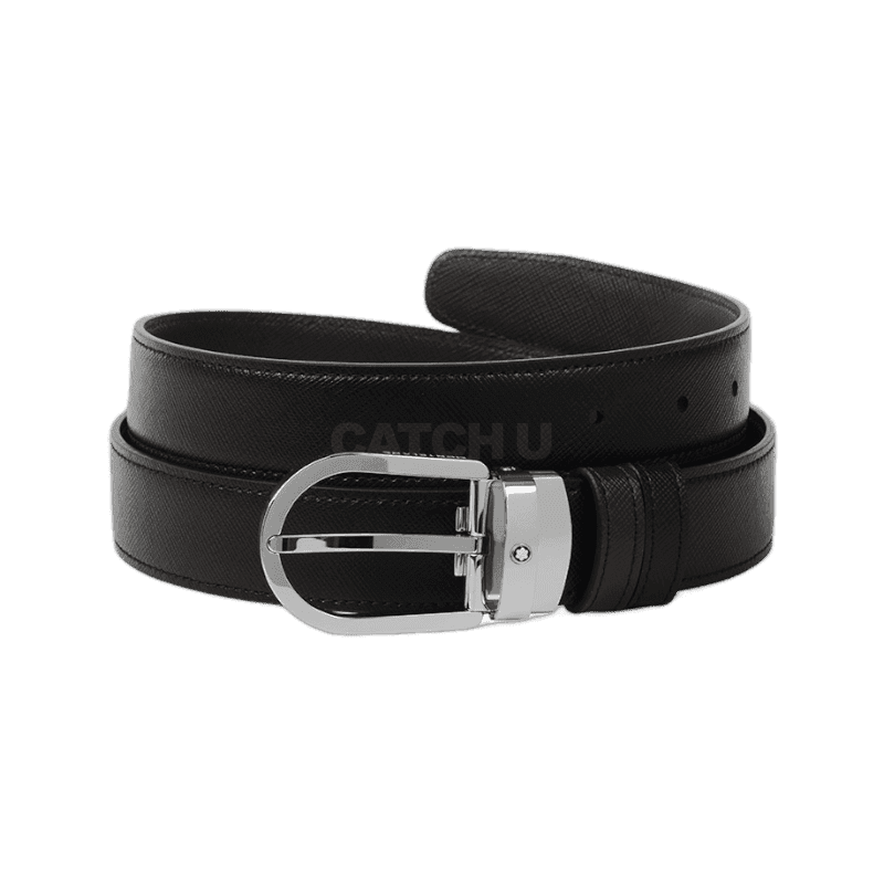 프리컷팅 몽블랑 리버서블 남성 레더 벨트 113834