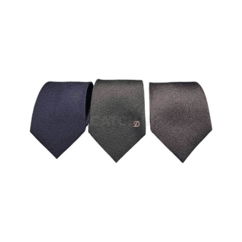 듀퐁 듀퐁Y 삼색 포인트가 돋보이는 원포인트타이 TE5SM61KA049TNY