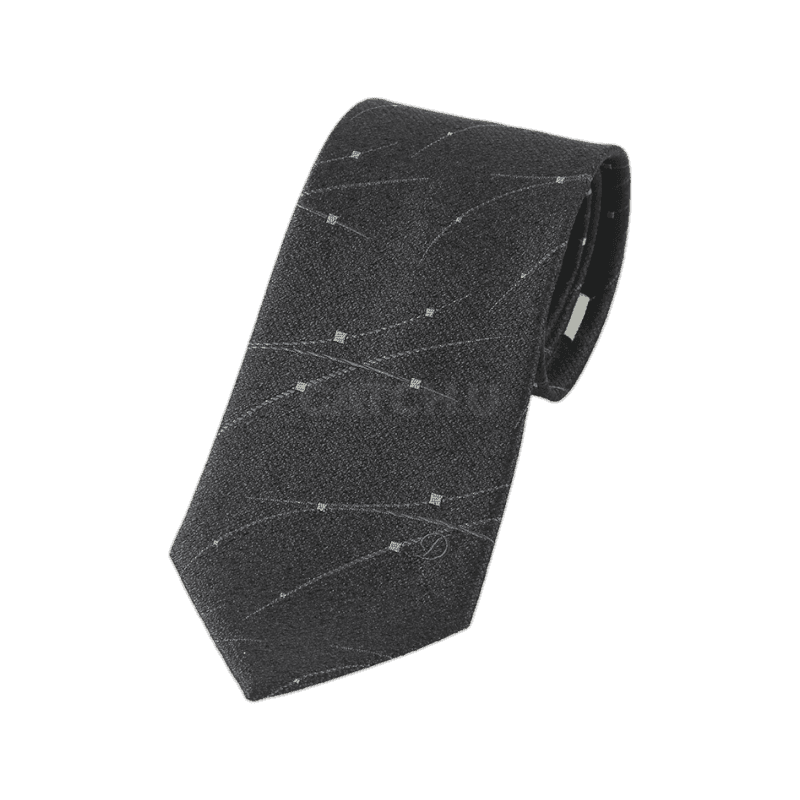 에스티듀퐁 듀퐁 24년 FW 올오버 슬림넥타이 - TE4FM61KA051TGY