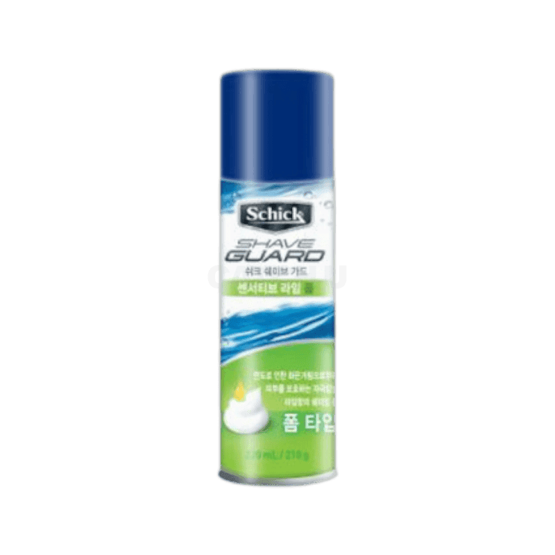 SCHICK 쉐이브 가드 센서티브 라임 폼 220ml 4개