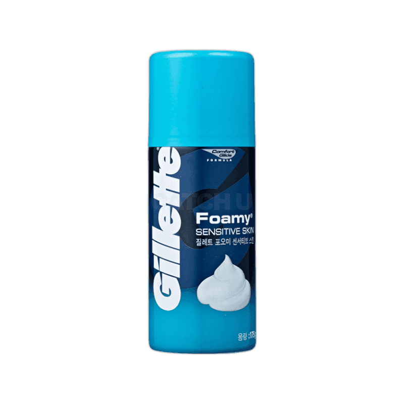 질레트 포오미 센시티브 스킨 쉐이빙 폼 175ml 4개