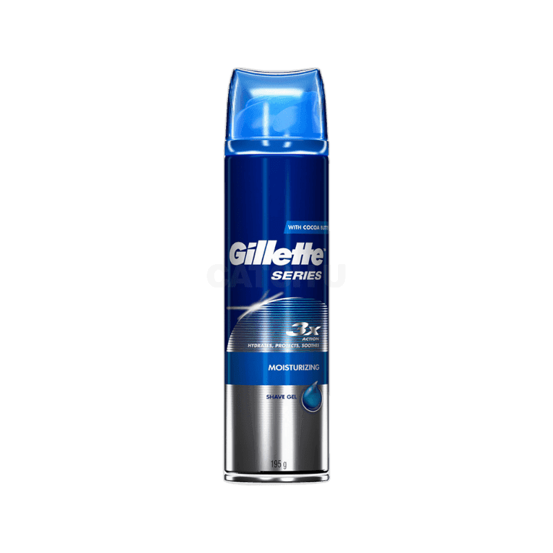 질레트 시리즈젤 모이스처라이징 195ml(신형) 3개