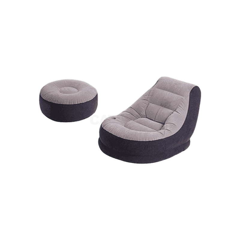 인텍스 에어소파 1인용 + 발판