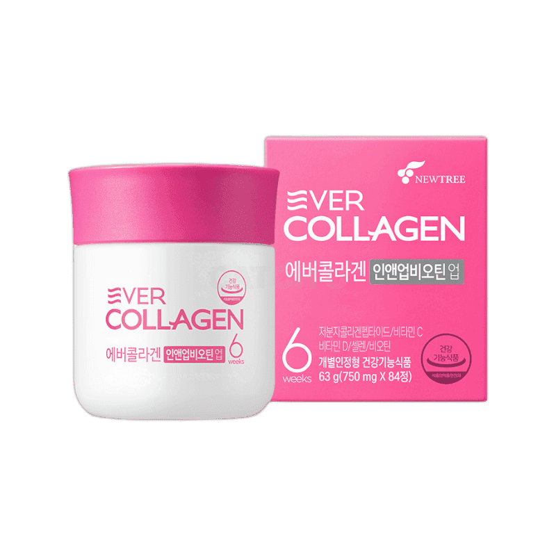 에버콜라겐 인앤업비오틴 업 750mg x 84정 3개