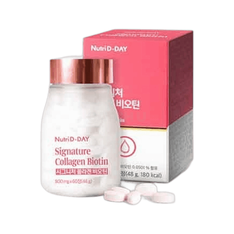 뉴트리디데이 시그니처 콜라겐 비오틴 800mg x 60정 1개