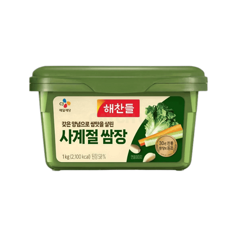 CJ제일제당 해찬들 사계절 쌈장 1kg 6개