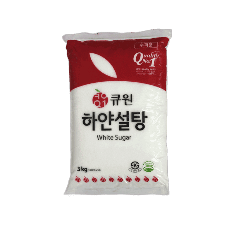 삼양사 큐원 하얀설탕 3kg 1개