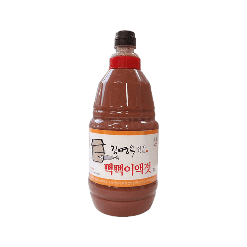 천연식품 김명수젓갈 뻑뻑이액젓 1.8L 1개