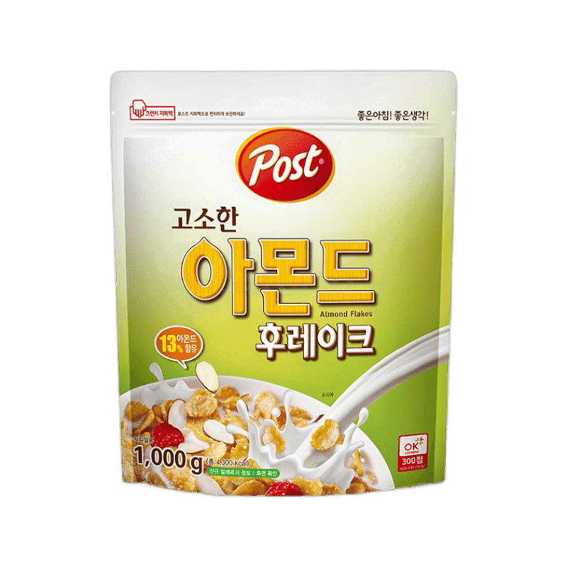 포스트 고소한 아몬드 후레이크 1kg 3개