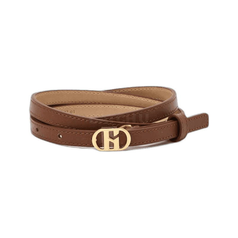 헤지스 액세서리 여성용 버클장식 소가죽 벨트 HJBE4E437W3
