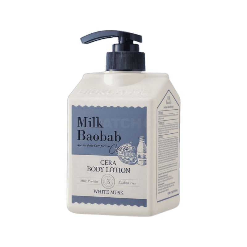 밀크바오밥 세라 바디로션 화이트머스크향 600ml, 1개