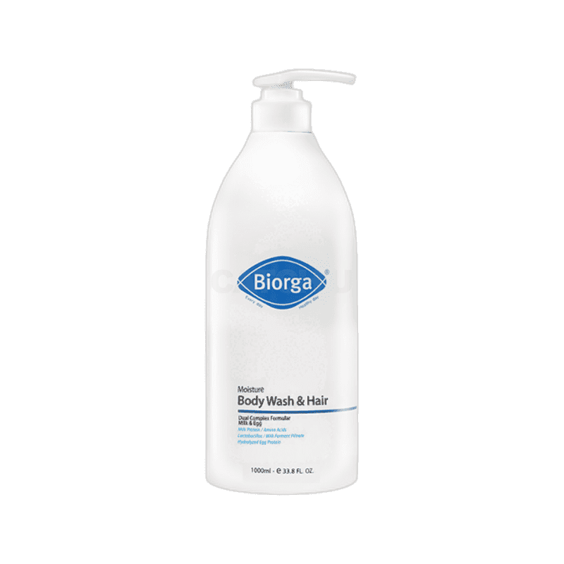 바이오가 모이스춰 바디워시 앤 헤어 파우더향 1L, 1개