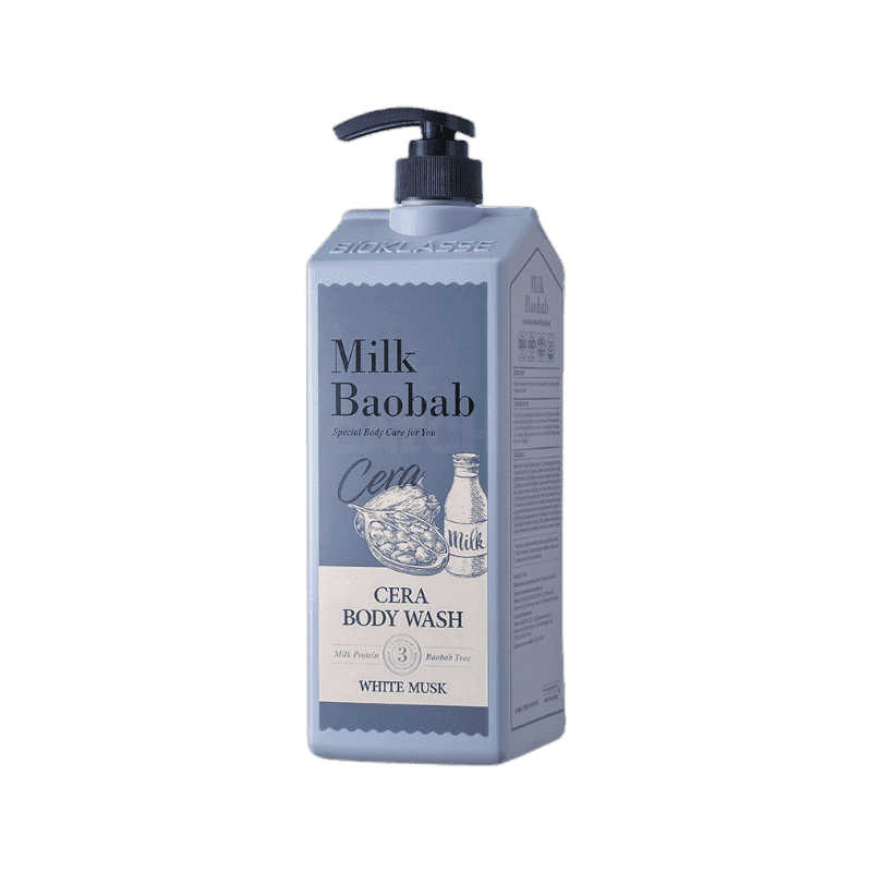 밀크바오밥 세라 바디 워시 화이트머스크 1.2L, 1개