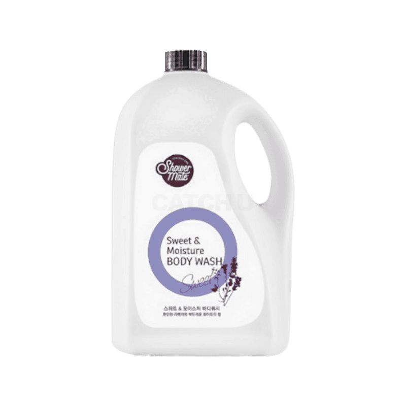 샤워메이트 스위트 앤 모이스처 바디워시 라벤더화이트티향 4L, 1개