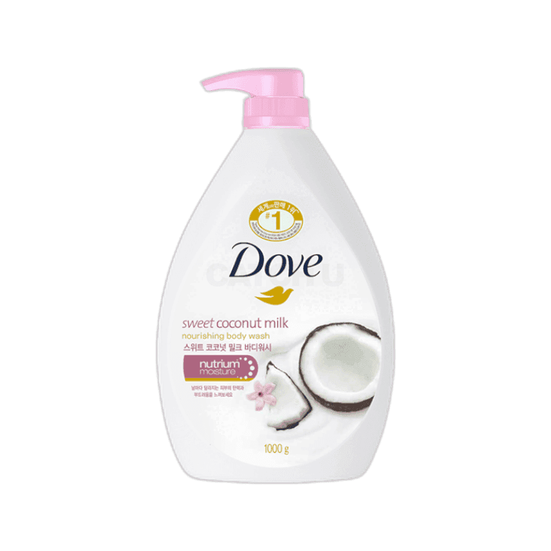 도브 스워트 코코넛 밀크 바디워시 코코넛향 1L, 1개