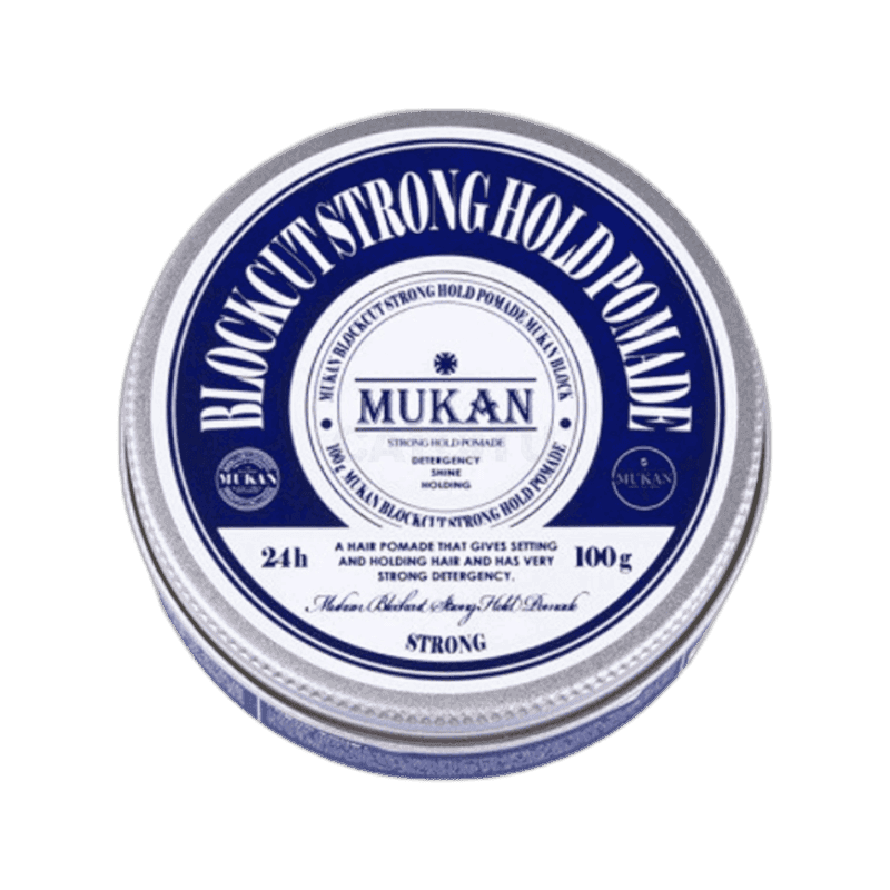 무칸 블럭컷 스트롱 홀드 포마드 100g 1개
