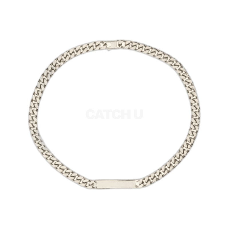 MM6 메종마르지엘라 넘버링 로고 체인 브레이슬릿 SM6UY0049 SV0235 951