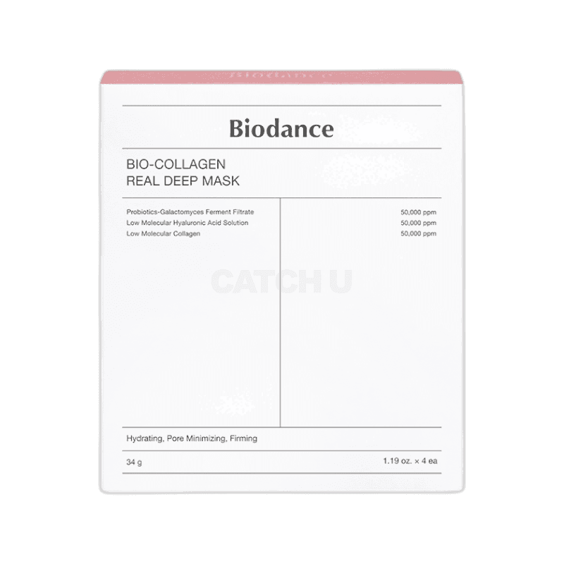 바이오던스 바이오 콜라겐 리얼 딥 마스크 4매 2개