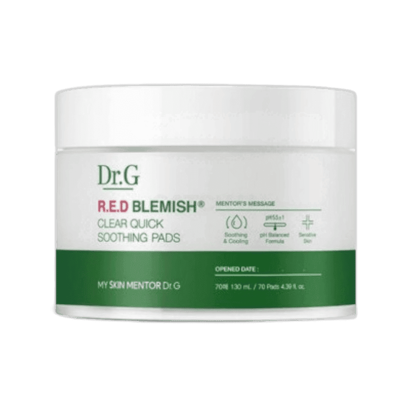 닥터지 레드 블레미쉬 클리어 퀵 수딩 패드 70매 2개