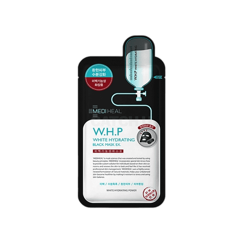 메디힐 W.H.P 미백 수분 블랙 마스크 EX 1매 1개
