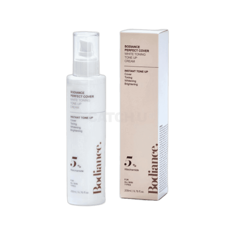 바디언스 퍼펙트 커버 화이트 토닝 톤업 크림 200ml 1개