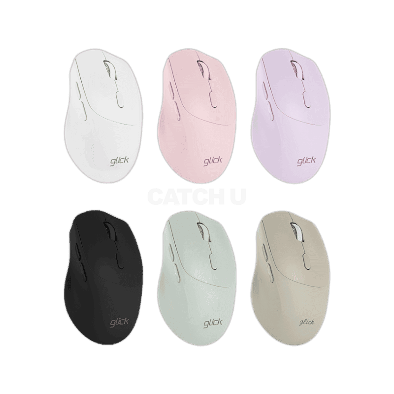 지클릭커 쓸떼많은 다쿠아즈 무소음 무선 블루투스 마우스 블랙