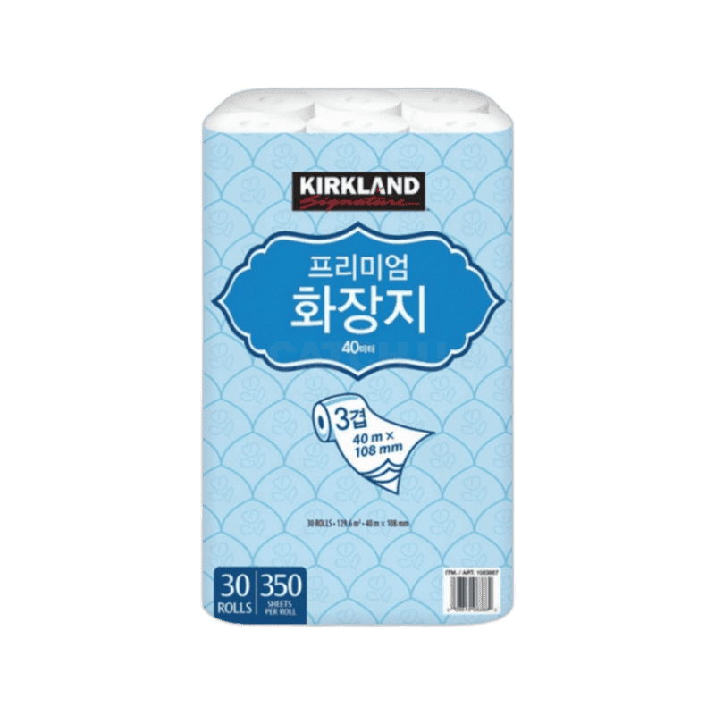 유한킴벌리 커클랜드 프리미엄 화장지 3겹 40m 30롤, 1팩