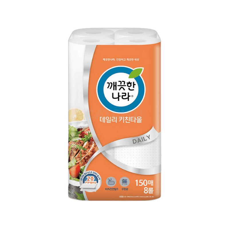 깨끗한나라 데일리 키친타올 150매 3팩