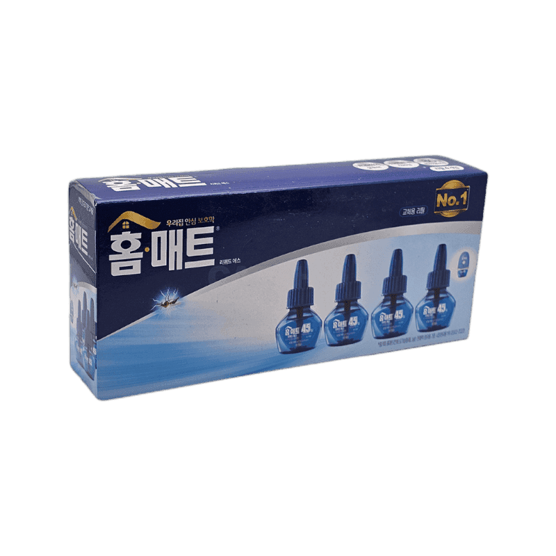 헨켈 홈매트 리퀴드 리필 무향 모기약 45일 4개입 세트