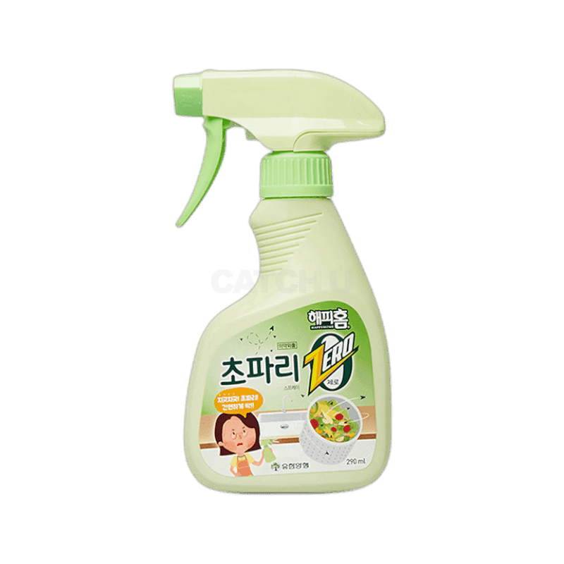 유한양행 해피홈 초파리제로 스프레이 290ml 1개