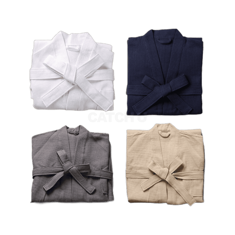 모던리빙 호네뜨 라이트 목욕가운 1매 고급 호텔로브 와플면